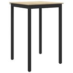 vidaXL Table de salle à manger / Table de repas Bois d'ingénierie