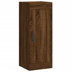 vidaXL Armoire murale chêne marron 34 5x34x90 cm bois d'ingénierie