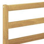 vidaXL Canapé d’extérieur Bois d'Acacia Massif Blanc