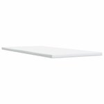 vidaXL Sommier à lattes de lit et matelas Noir 80x200 cm Tissu