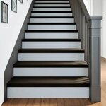 vidaXL Marches d'escalier 12 Pièces marron foncé 90x30x2 cm chêne massif