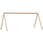 vidaXL Lit superposé et échelle et toit 90x190 cm bois de pin massif