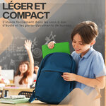 ACROPAQ 10x Classeur A4- 4 Anneaux- Dos 2 5 cm- Étiquettes de Dos- Jusqu'à 100 feuilles A4- PP- Souple Durable- Résistants à l'eau