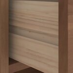 vidaXL Banc de couloir SANDNES 87x40x50 cm bois de pin massif