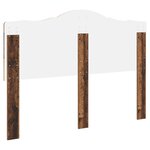 vidaXL Tête de lit Bois Ancien 140 cm Bois d'ingénierie
