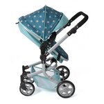 Bayer Chic 2000 595-18 - Poupées Landau combiné MIKA - Étoiles turquoise