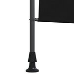 vidaXL Store Roulant Extérieur Noir 100 x 270 cm