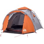 vidaXL Tente de camping à dôme 3 personnes libération rapide