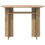 vidaXL Table console Chêne artisanal 100 x 39 5 x 75 cm