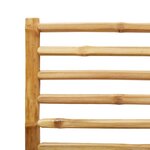 vidaXL Chaises pliables de jardin lot de 8 43x54x88 cm bambou
