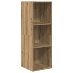vidaXL Ensemble meuble TV 3 Pièces Chêne artisanal Bois d'ingénierie