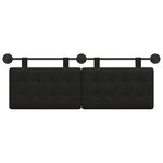 vidaXL Tête de lit suspendue Simili cuir