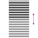vidaXL Store zèbre noir 120x230 cm largeur du tissu 115 9 cm polyester