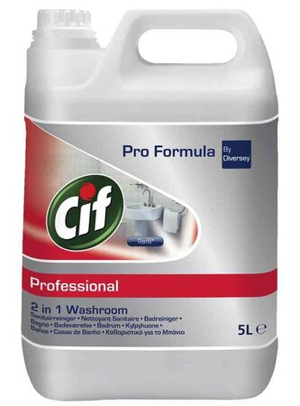 Nettoyant sanitaire 2in1 Professional, 5 litres CIF