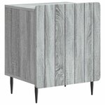 vidaXL Cabinet de chevet 2 Pièces Sonoma gris 43 x 34 5 x 52 cm