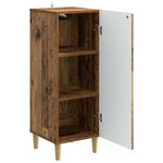 vidaXL Buffet Bois ancien 33 x 34 5 x 90 cm Bois d'ingénierie