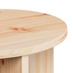 vidaXL Table basse 2 Pièces Naturel 39 5 x 39 5 x 30 cm
