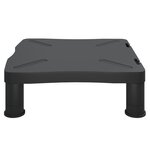 vidaXL Support de moniteur Noir 33 5x34x10 5 cm