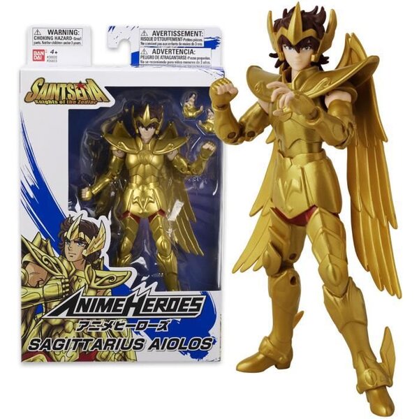 Anime Heroes - Saint Seiya, les Chevaliers du Zodiaque - Figurine Anime heroes 17 cm - Aiolos du Sagittaire