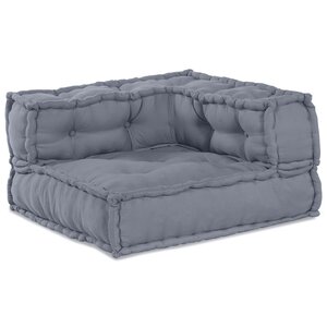 Pouf Modulaire vidaXL Gris 140x70x36 Tissu