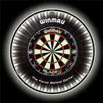 Karella 807301 - Eclairage pour jeu de fléchettes Winmau Plasma Dartboard Light