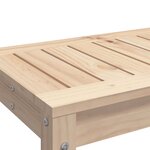 vidaXL Banc de jardin 82 5x35x45 cm bois massif de pin