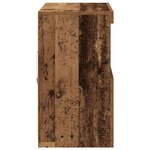 vidaXL Buffet Marron 81 x 37 x 67 cm Bois d'ingénierie
