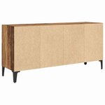 vidaXL Meuble TV Marron 69.5 x 30 x 50 cm Bois d'ingénierie
