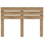 vidaXL Tête de lit Chêne artisanal 160 cm Bois d'ingénierie