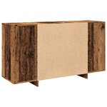 vidaXL Buffet vieux bois 135x41x75 cm bois d'ingénierie