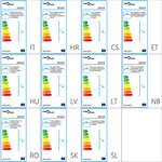 Vidaxl plafonnier noir 5 ampoules e27