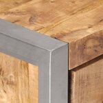 vidaXL Buffet 60x35x72 cm Bois de manguier brut