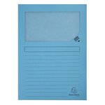 Paquet de 10 chemises à fenêtre SUPER 160g/m2 - 22x31cm Couleurs assorties x 10 EXACOMPTA