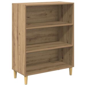 vidaXL Buffet Chêne artisanal 69 5 x 32 5 x 90 cm Bois d'ingénierie