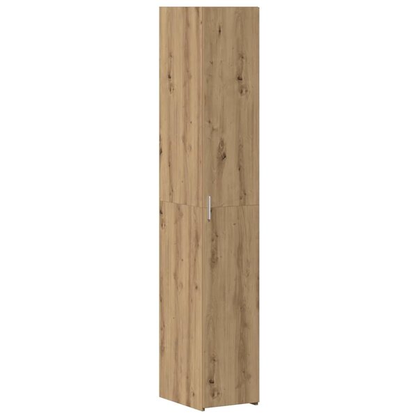 vidaXL Haut Armoire chêne artisanal 30 x 42.5 x 185 cm
