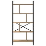 vidaXL Étagère Chêne artisanal 75 x 30 x 156 cm Bois d'ingénierie