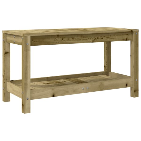 vidaXL Banc de jardin 82 5x35x45 cm bois de pin imprégné