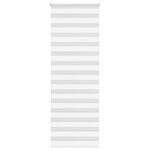 vidaXL Store zèbre blanc 90x200 cm largeur du tissu 85 9 cm polyester