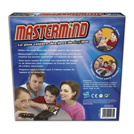 Mastermind - jeu de société - hasbro gaming - La Poste