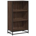 vidaXL Bibliothèque chêne marron 60x35x107 5 cm bois d'ingénierie