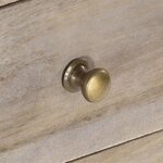 vidaXL Table basse 82x52x47 cm Bois de manguier massif