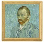 SELF PORTRAIT 170th Anniversary of Vincent van Gogh 2 Oz argent monnaie 2 Dollars Niue 2023
