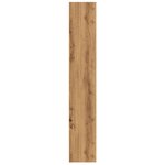 vidaXL Bibliothèque chêne artisanal 60x24x143 cm bois d'ingénierie