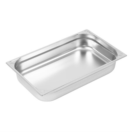 Bac gastro inox 18/10 gn 1/1 - h 100 mm - vogue -  - inox13 5 325x530x100mm