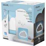 BIGBEN CBLNEONOCLOUDM Enceinte Bluetooth Cblneon Out Kids Usb Bleu + Nuage