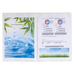 Sachet De 10 Étuis De Protection Doubles Polypropylène 12/100e - A4 - Cristal - X 5 - Exacompta