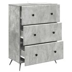 vidaXL Armoire à tiroirs 66 x 34 5 x 90 cm Bois d'ingénierie