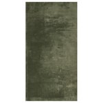 vidaXL Tapis HUARTE à poils courts doux et lavable vert forêt 60x110cm