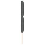 Tête de lit LED vidaXL Design Blocs Diamants Gris foncé 80 cm Tissu