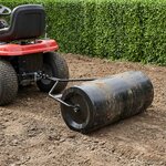 vidaXL Rouleau de jardin 120 x 99 cm 110 L Fer